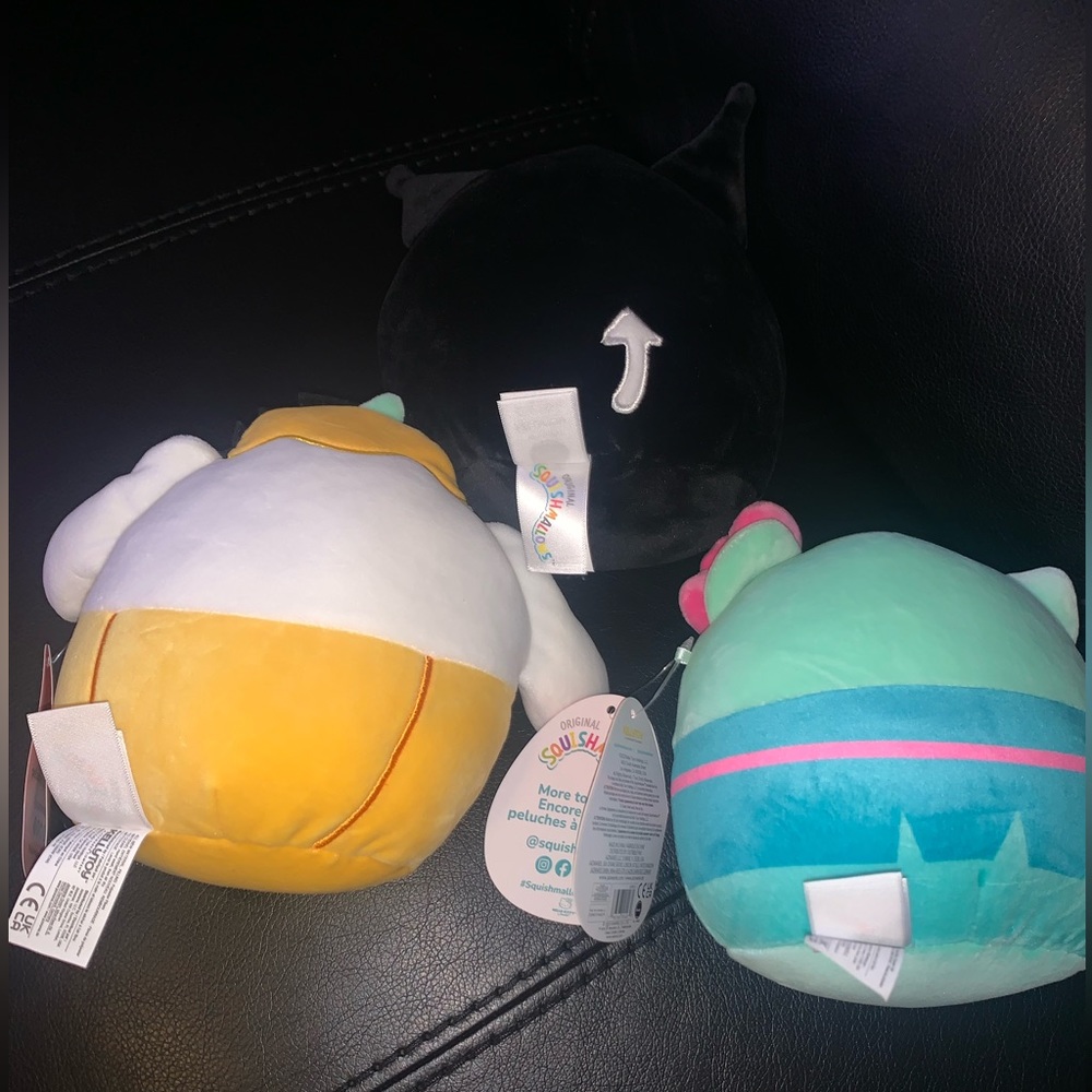 Squishmallows 6.5" Hello Kitty Halloween Lot Of 3 - Picture 2 of 3